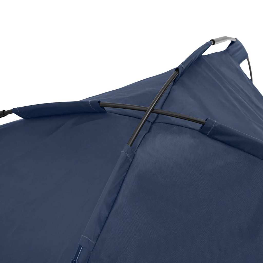 Hundeliege mit Dach Anthrazit Oxford-Gewebe und Stahl