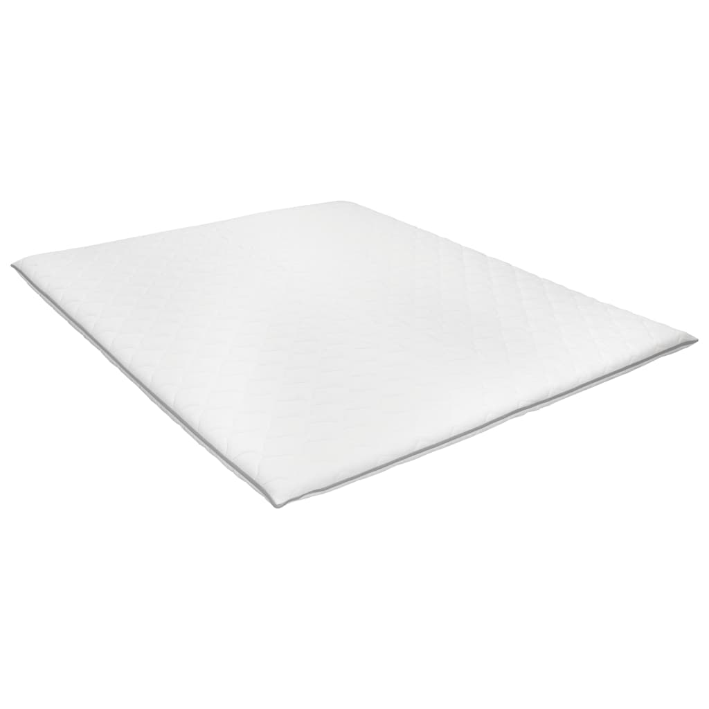 Matratzenauflage 80 x 200 cm viskoelastischer Memory-Schaum 6cm