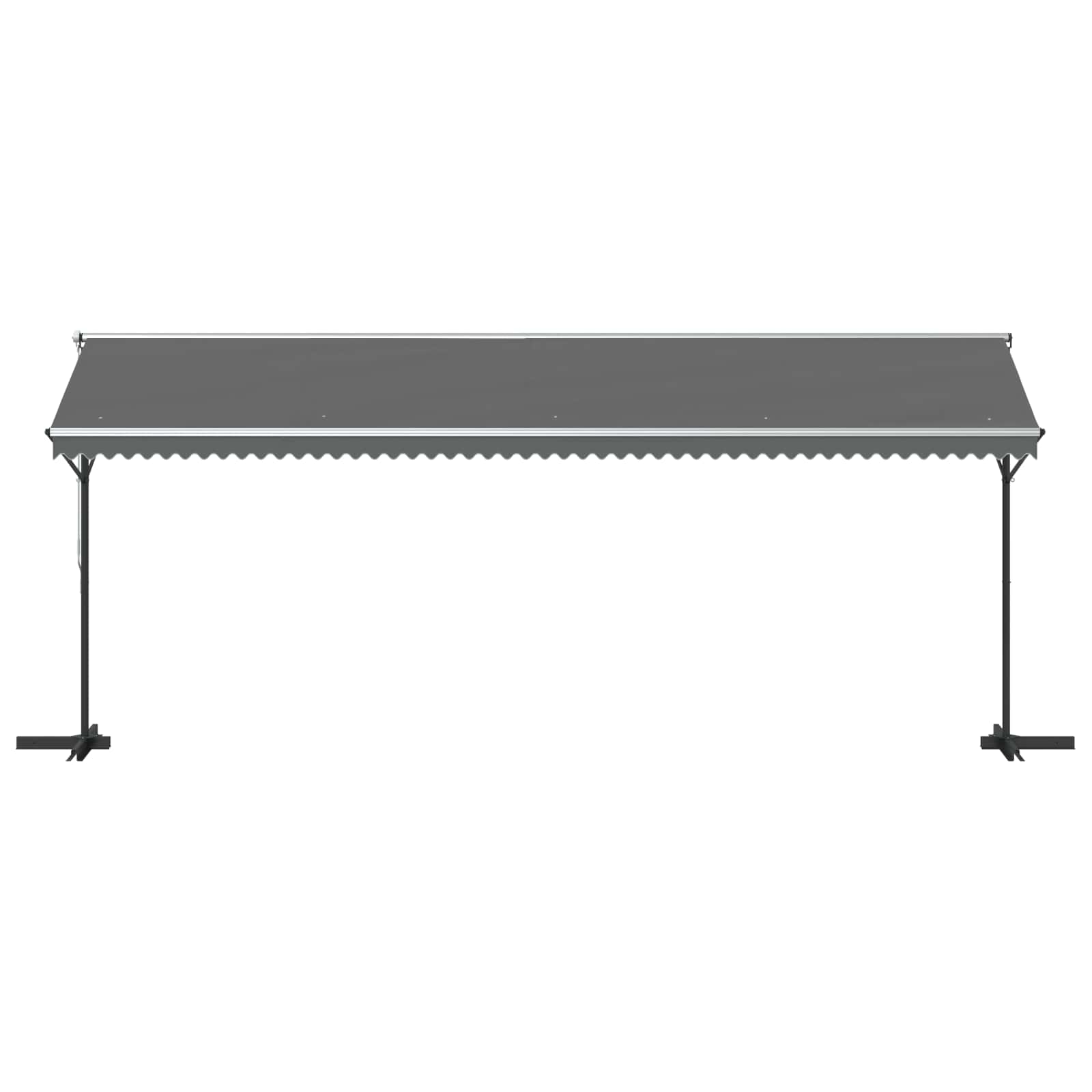 Freistehende Markise 400x300 cm Anthrazit