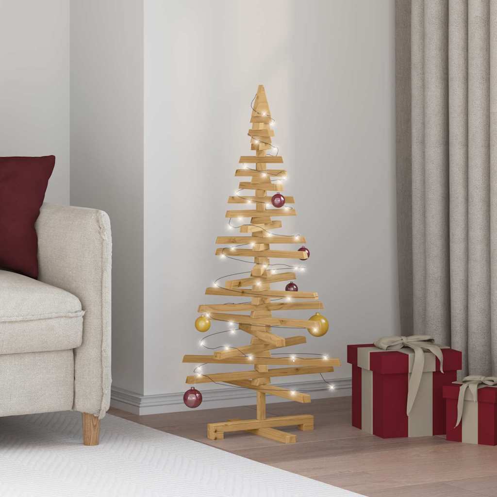 Weihnachtsbaum Holz zum Schmücken 60 cm Massivholz Kiefer
