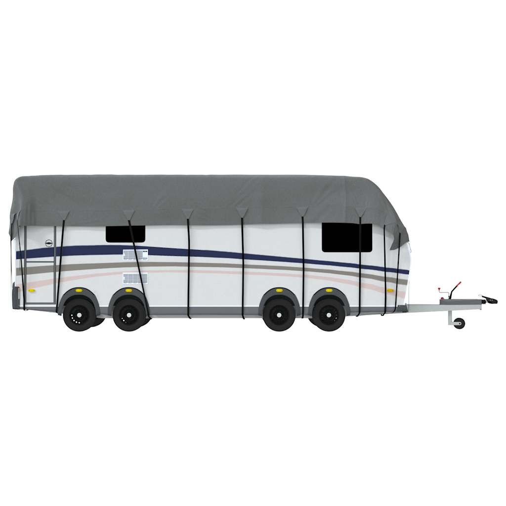 Dachplane für Wohnwagen Grau 500x300 cm Vliesstoff