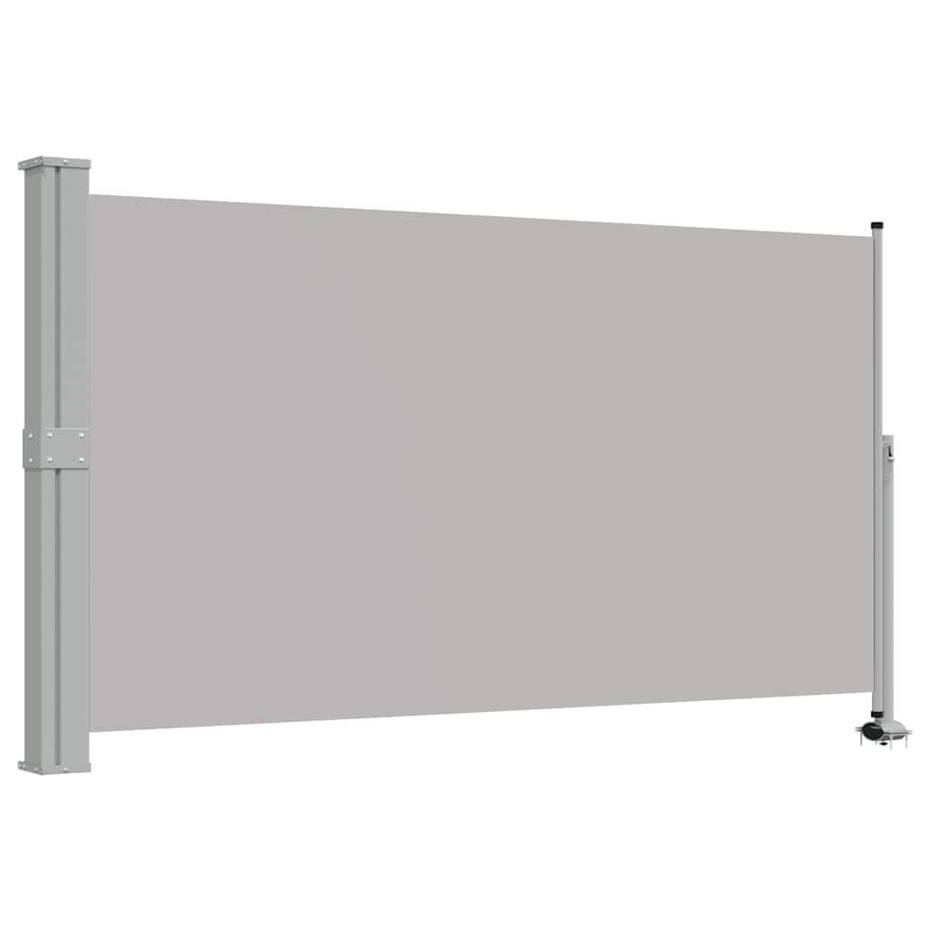 Seitenmarkise 60 x 300 cm 100% Polyester Eisen Stahl
