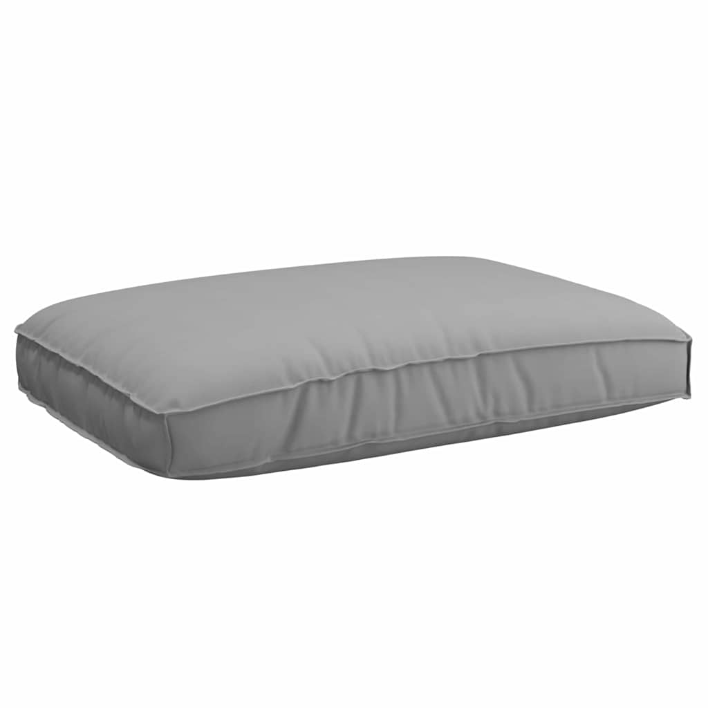 Kissen Anthrazit 120 x 80 x 12 cm Oxford-Stoff