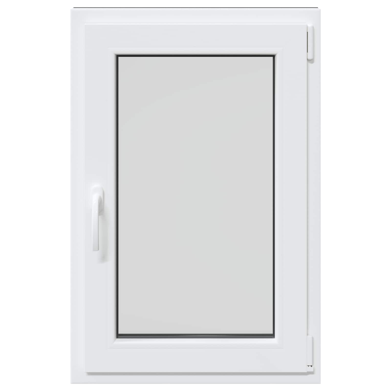 Kellerfenster RISOR 50 x 50 cm PVC und Glas Weiß