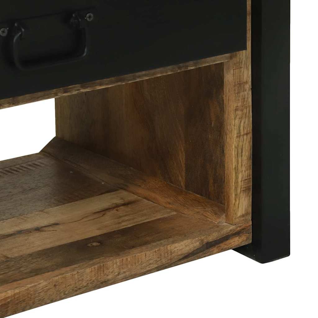 Kleiderständer Braun 110 x 40 x 179 cm Massivholz Mango