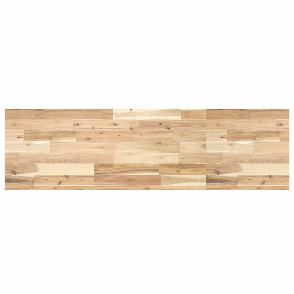 Tischplatte 40x20x2 cm Rechteckig Massivholz Akazie