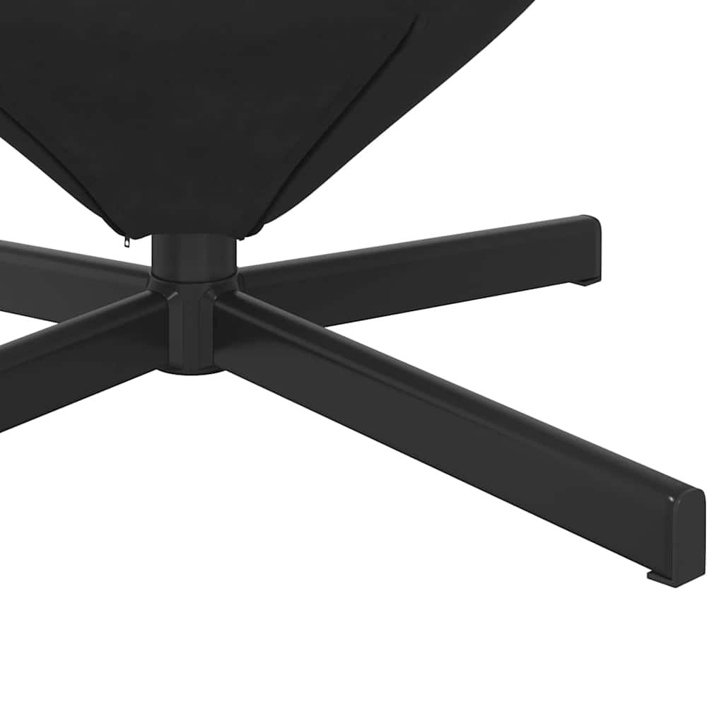 Eiersessel Blau 63 x 73 x 90 cm Samt