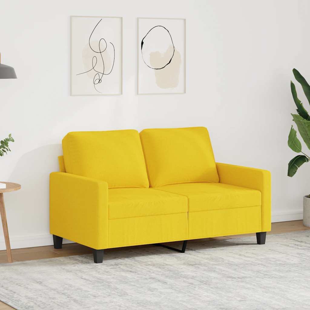 3-Sitzer-Sofa Hellgrau 180 cm Stoff