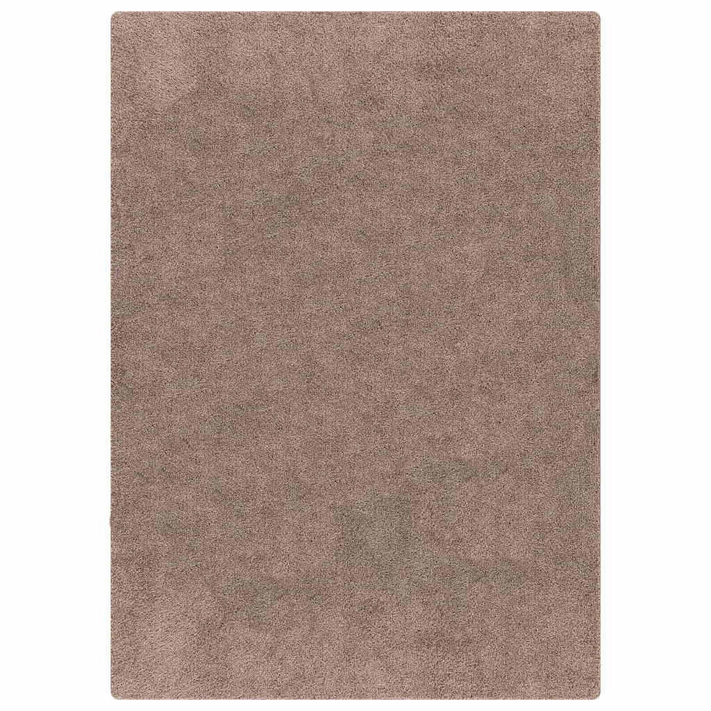 Anti-Rutsch Shaggy Teppich Dunkelgrau 200 x 200 cm PP