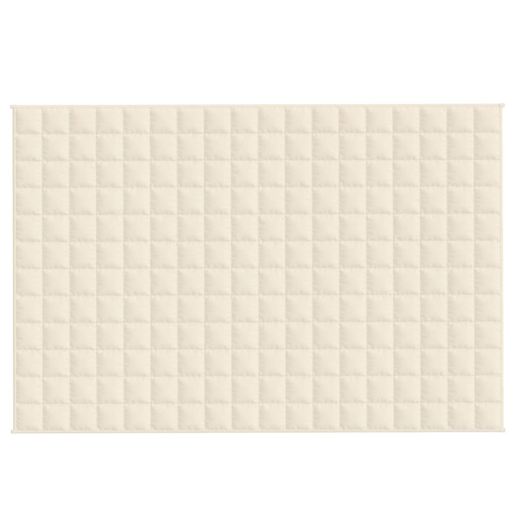 Gewichtsdecke Grau 122x183 cm 5 kg Stoff