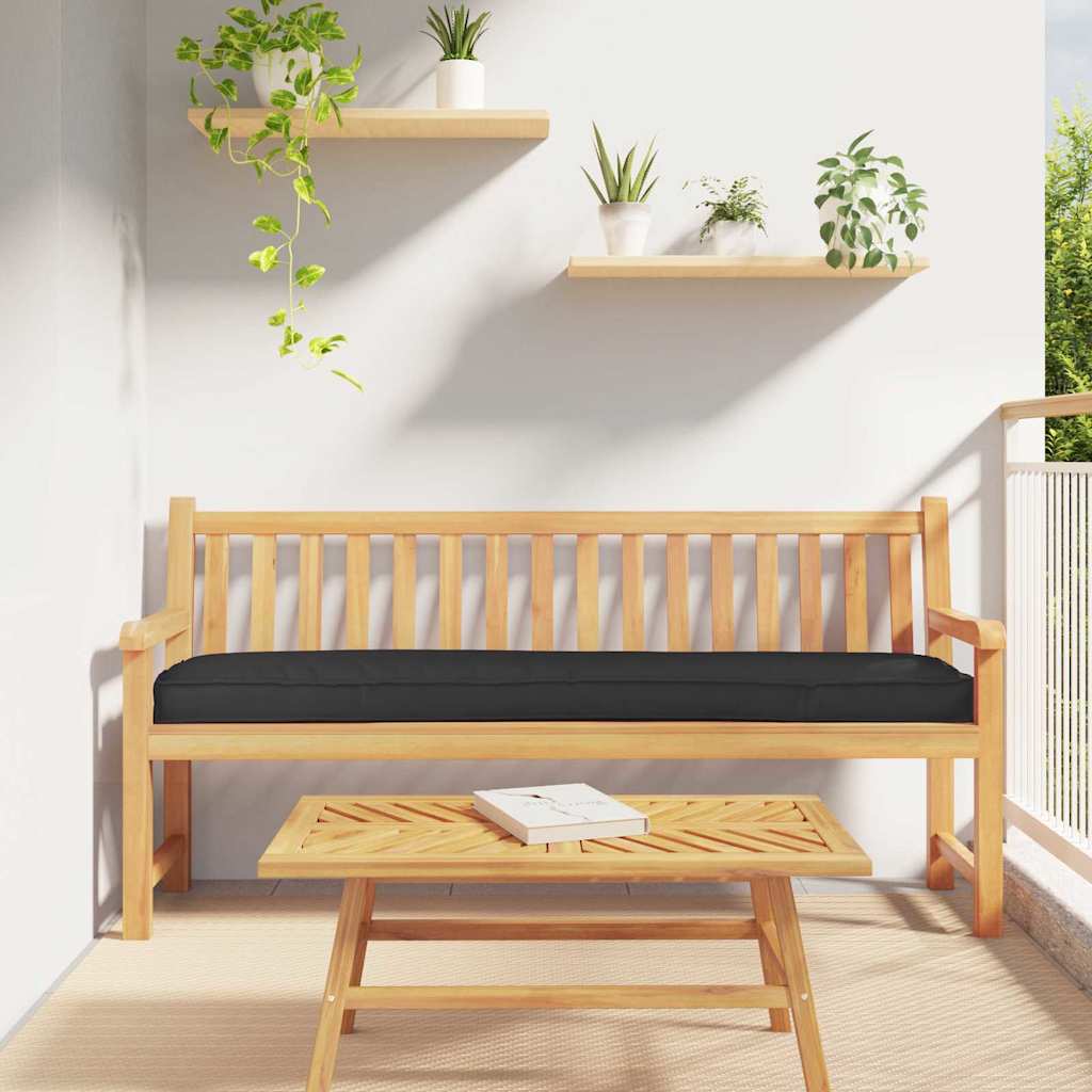 Palettenkissen Anthrazit 200 x 40 x 8 cm Oxford-Stoff