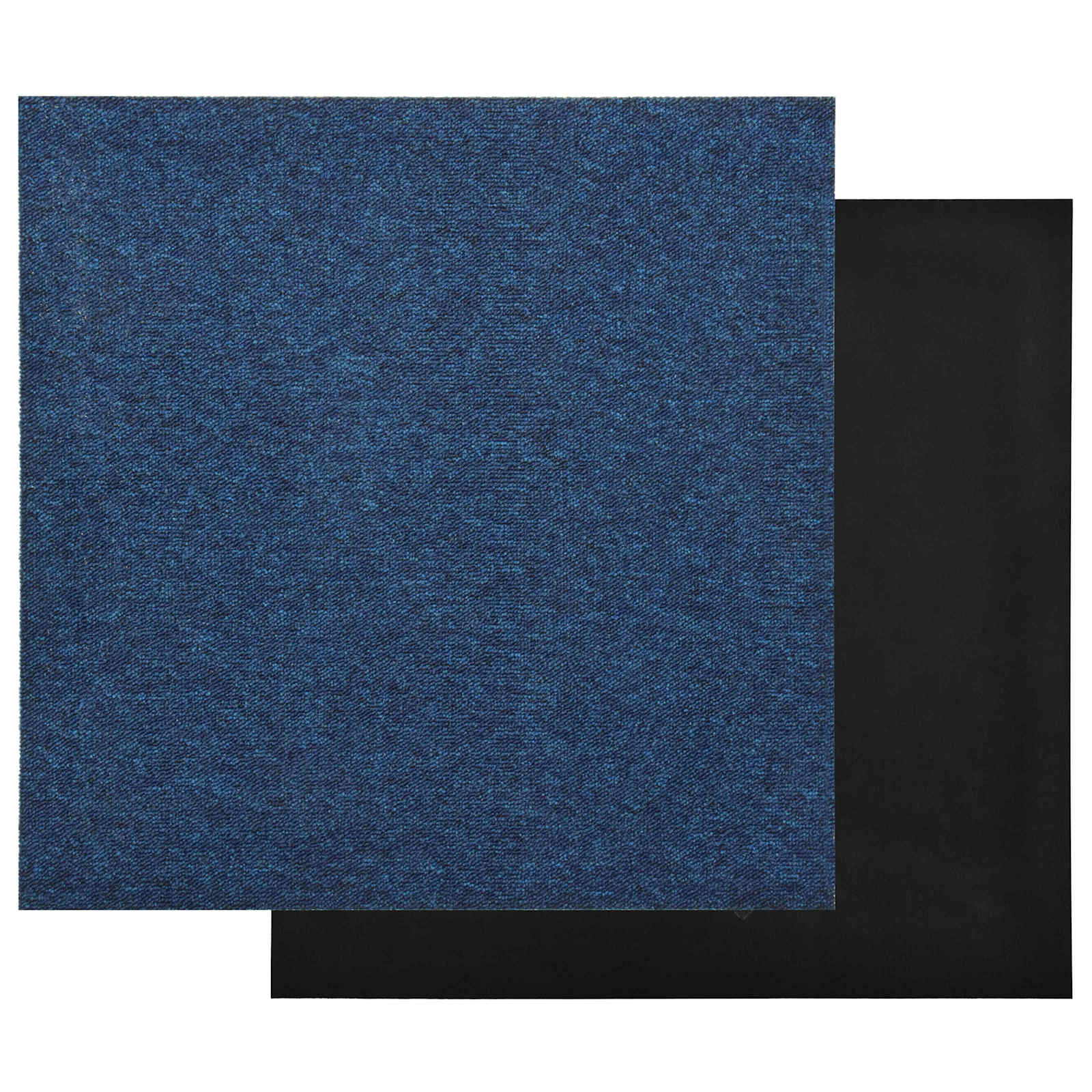 Teppich 20 pcs Gestreiftes Anthrazit 50 x 50 cm