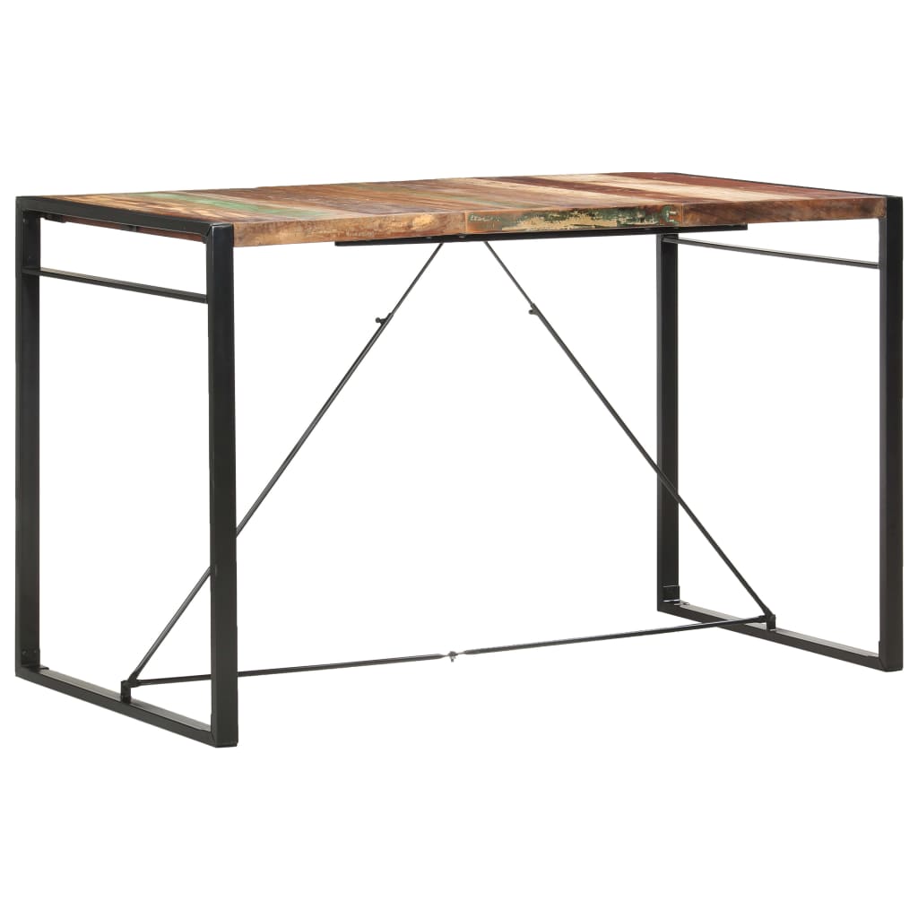 Bartisch 110 x 60 x 110 cm Massivholz Mango