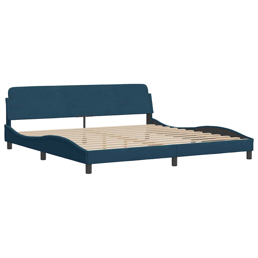 Bett mit Matratze "Hanko" Hellgrau 80x200 cm Samt