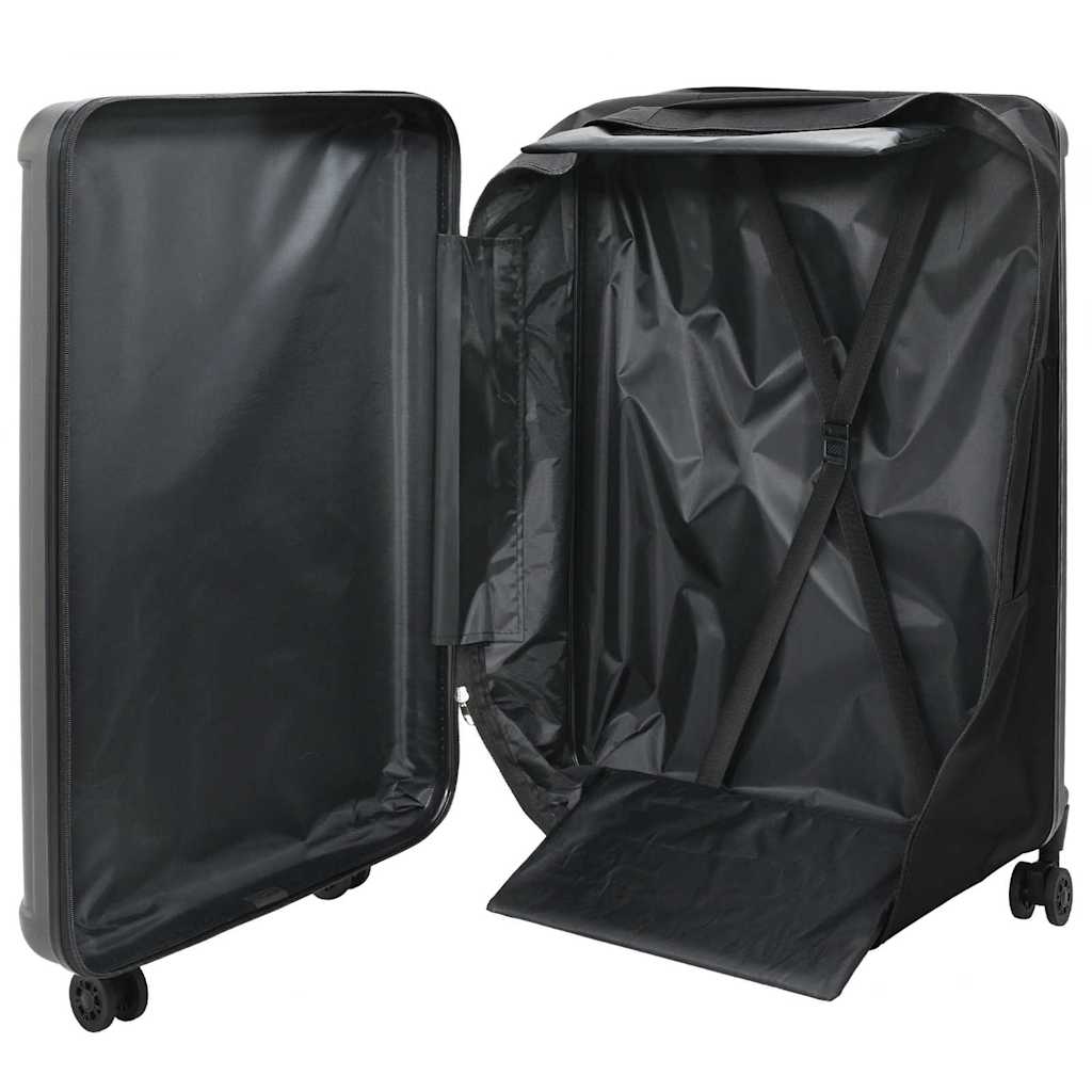 Koffer mit Schloss Schwarz 34 x 23 x 55,5 cm ABS Kunststoff