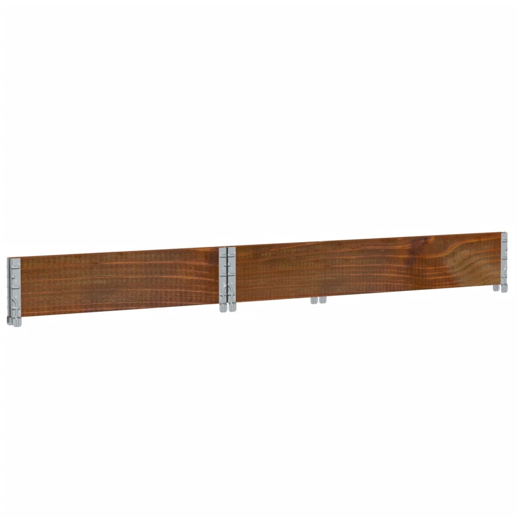 Pflanzkasten Grau 150x100 cm Massivholz Kiefer