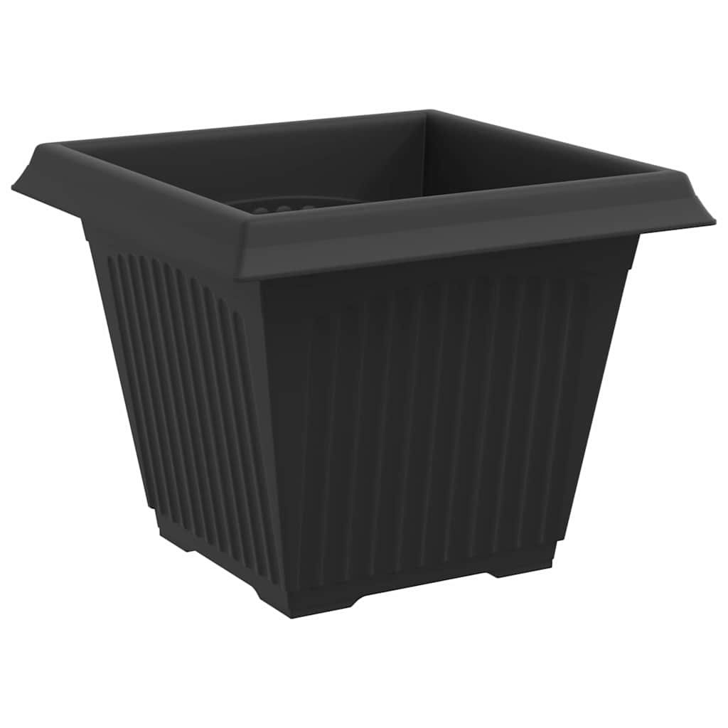 Blumentöpfe 6 pcs Ziegelrot 20 x 20 x 16 cm Kunststoff