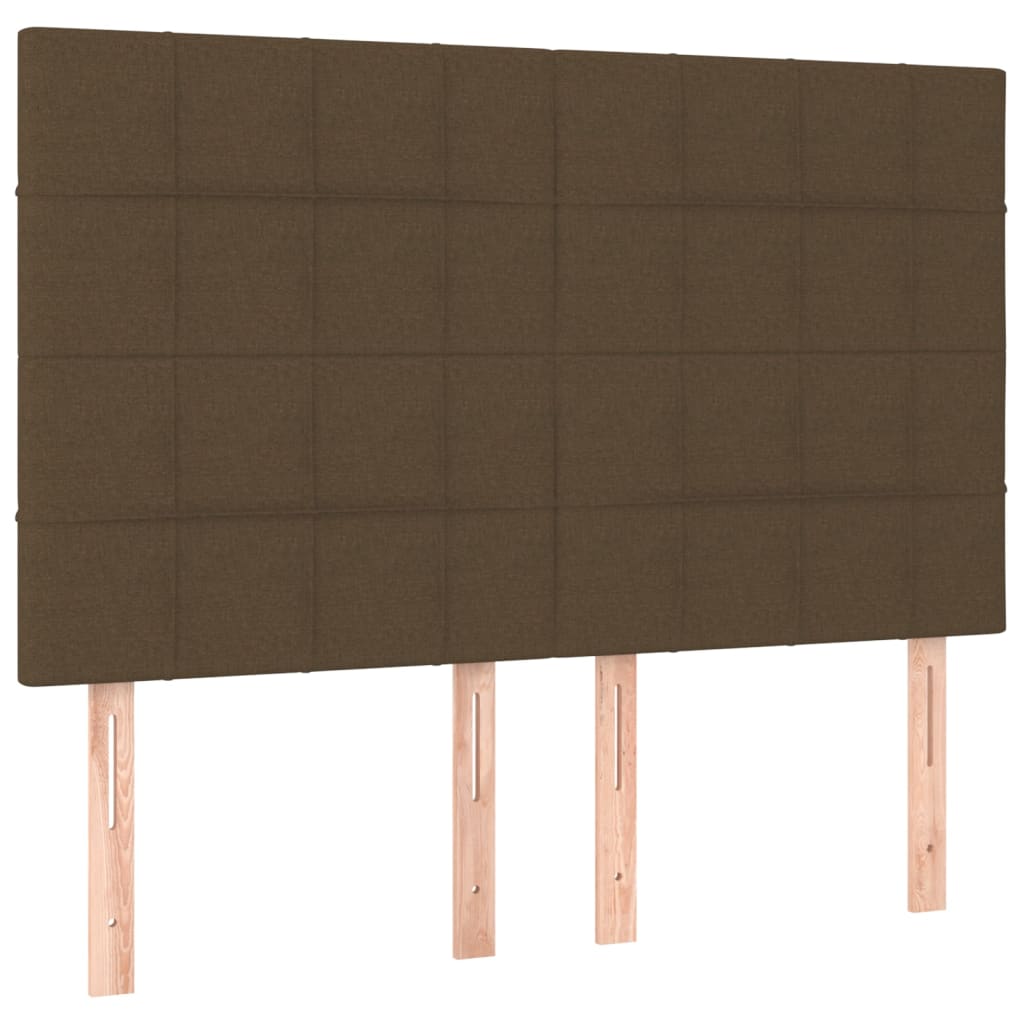 Kopfteil Hellgrau 80x5x118/128 cm Stoff