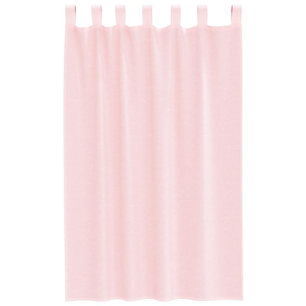 Voile Vorhänge mit Ösen 2 Stk. Apfelgrün 140x140 cm