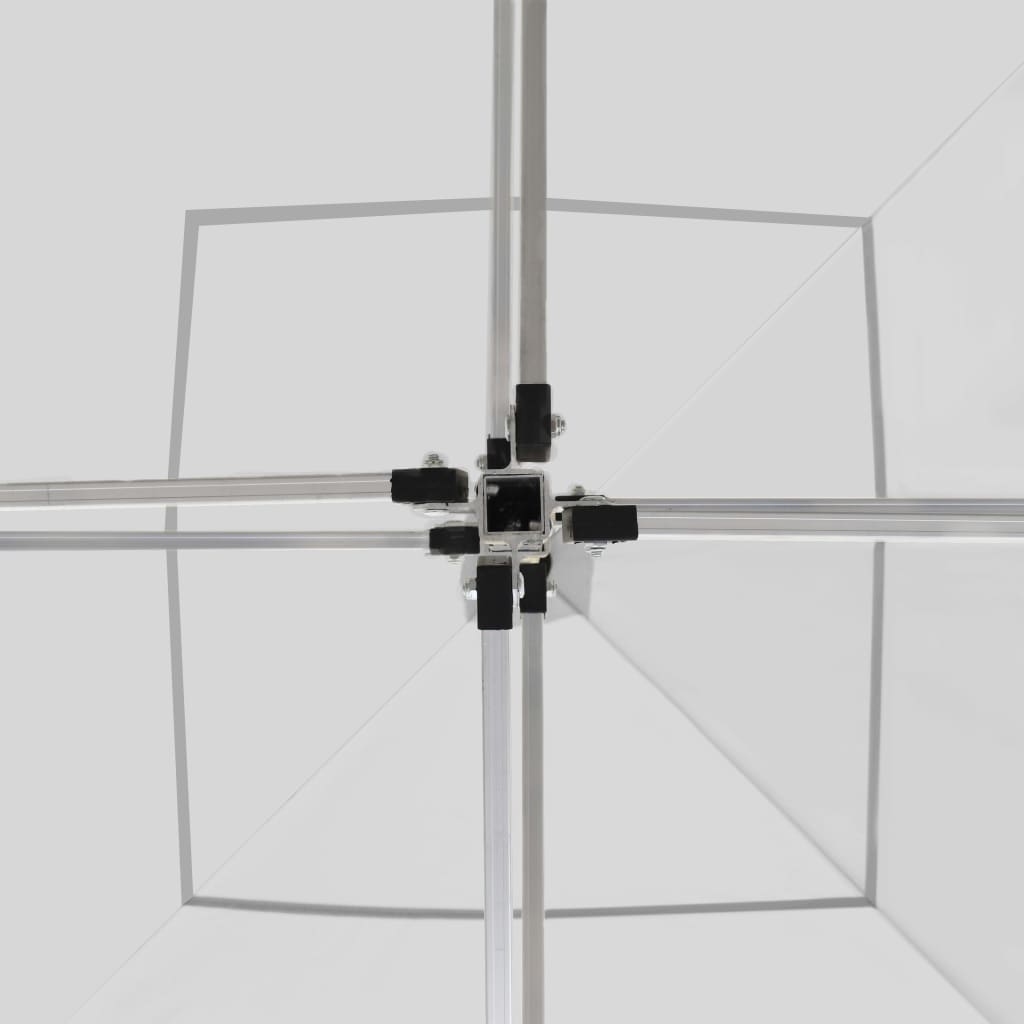 Profi-Partyzelt Faltbar Aluminium 2x2 m Anthrazit