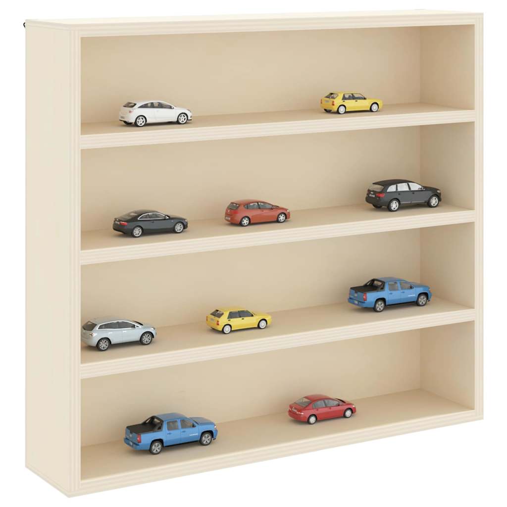 Sammlervitrine aus Holz mit 6 Regalen 40x8,5x55 cm