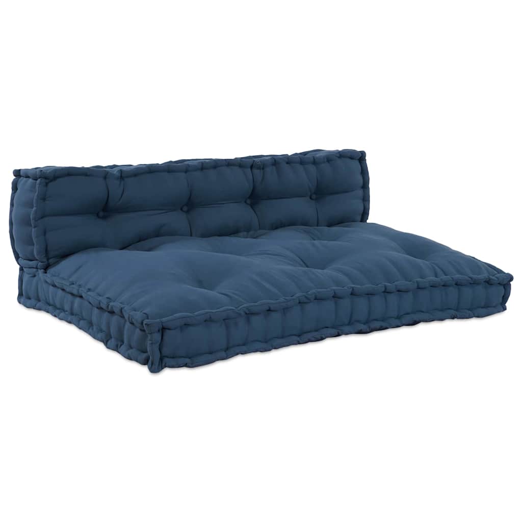 Palettensofa-Auflage Mehrfarbig Stoff Patchwork