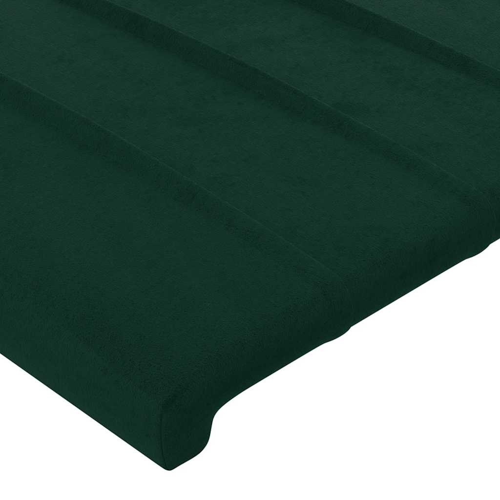 Kopfteil Hellgrau 80x5x118/128 cm Samt