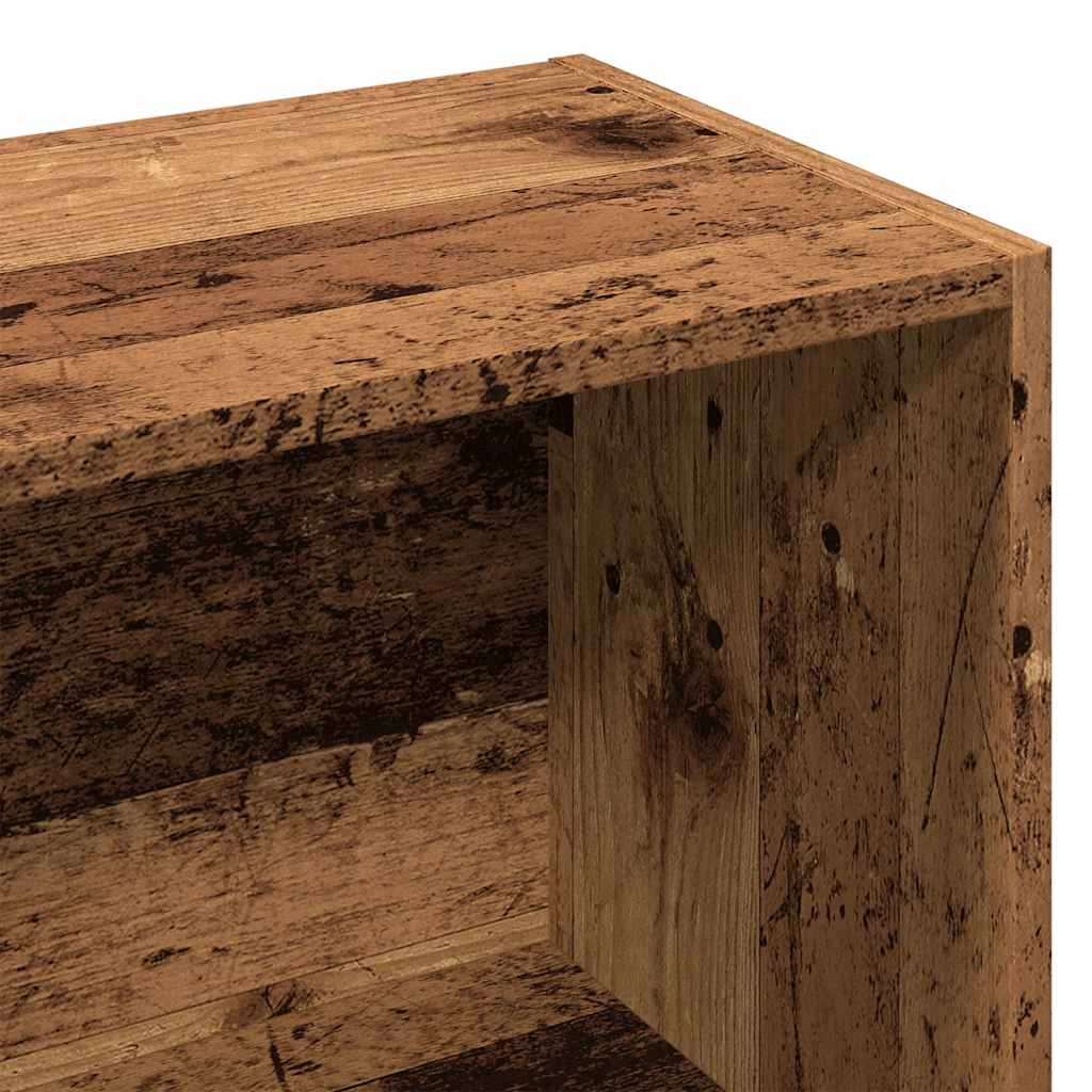 Bücherregal Weiß 50×25×106 cm Holzwerkstoff