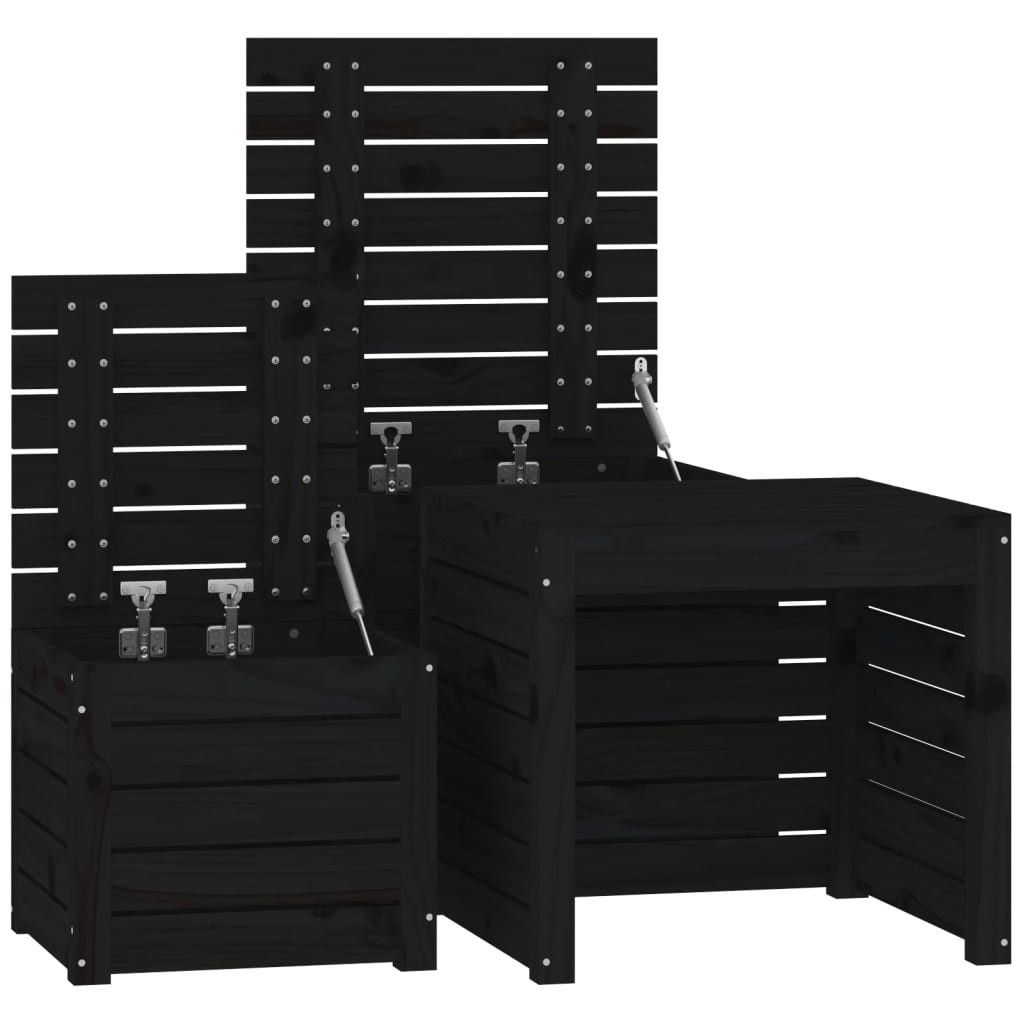 Gartenbox 101x50,5x46,5 cm Massivholz Kiefer