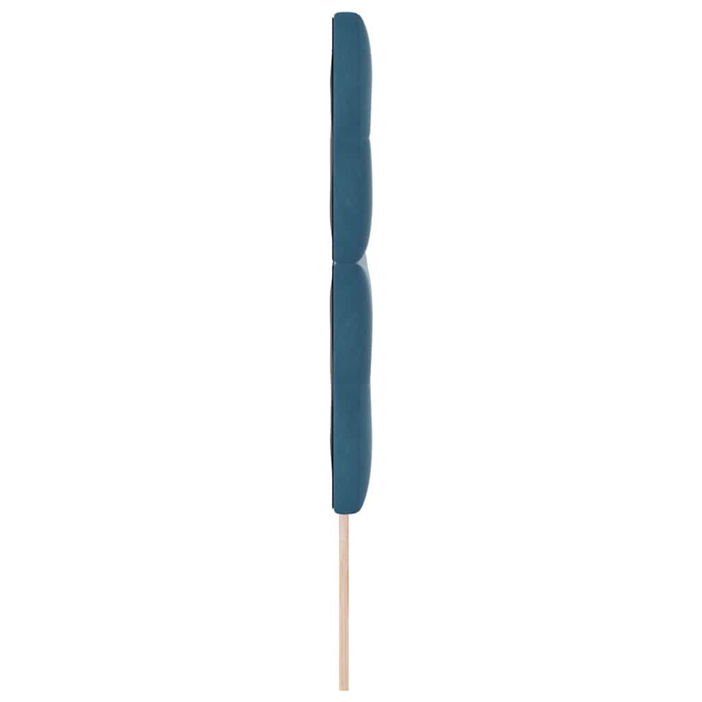 Kopfteil Hellgrau 80 cm Samt