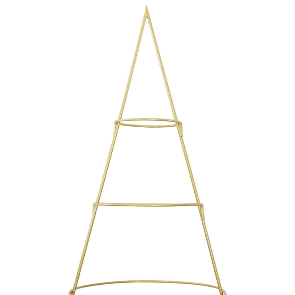 Metall-Weihnachtsbaum Deko Schwarz 60 cm