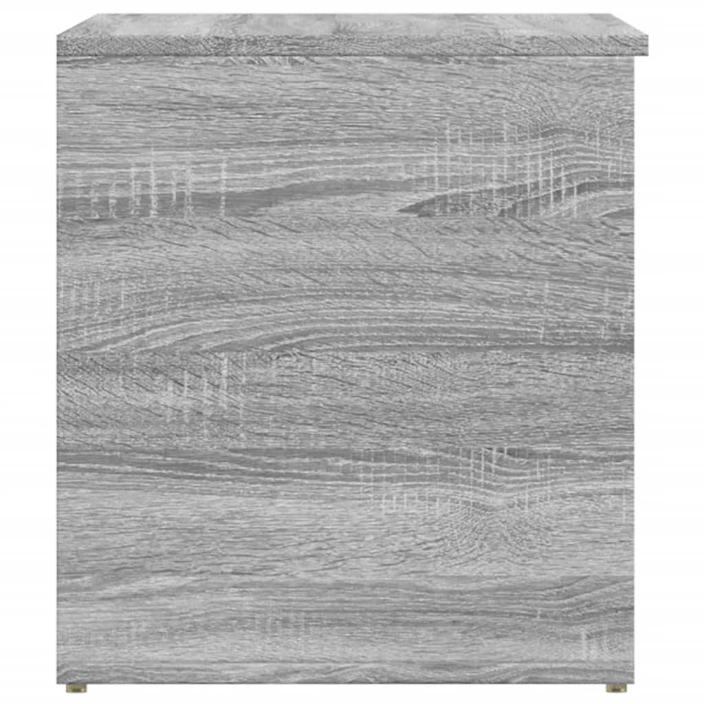 Aufbewahrungstruhe Weiß 84x42x46 cm Holzwerkstoff