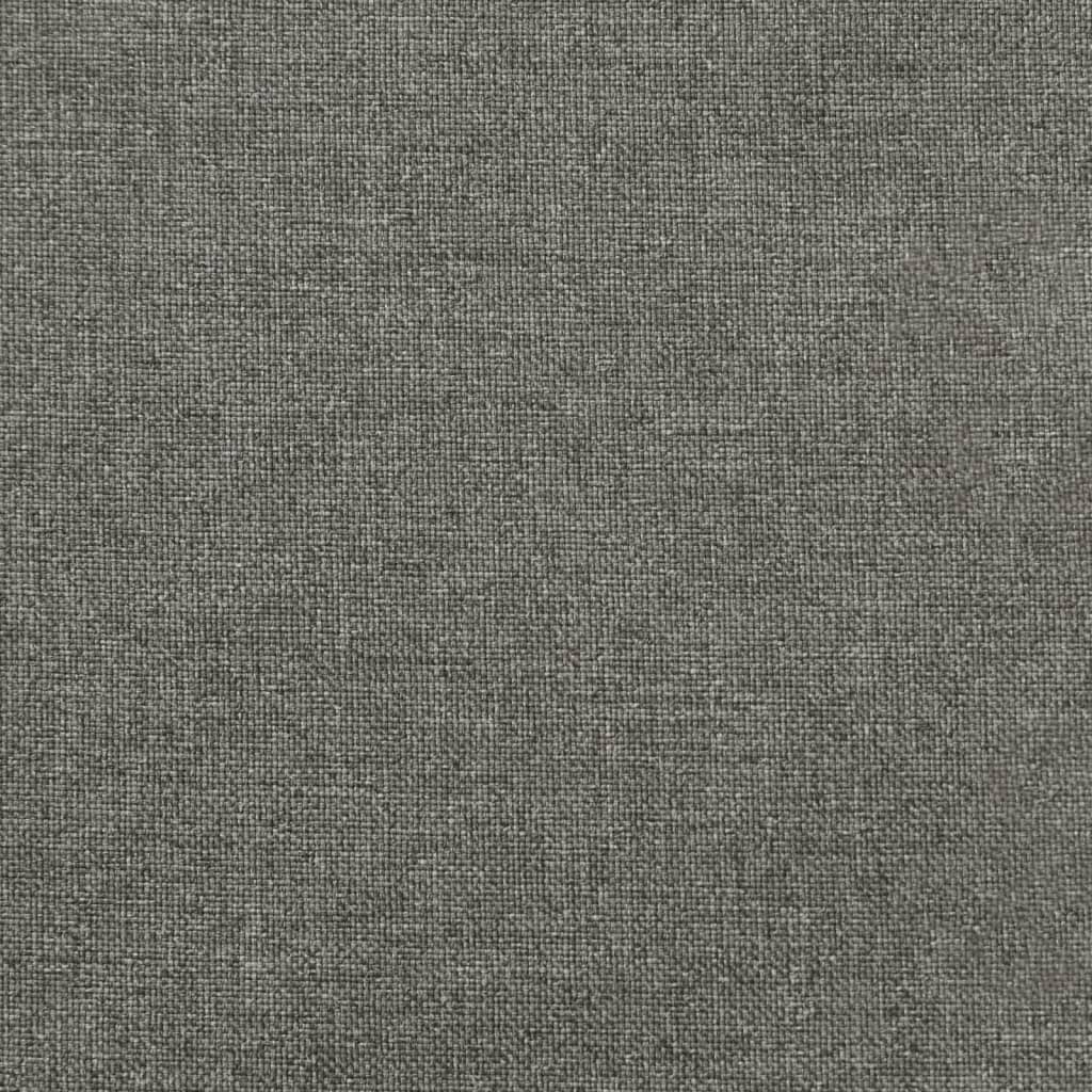 Gartenbank-Auflagen 2 Stk. Melange Anthrazit 100x50x7 cm Stoff