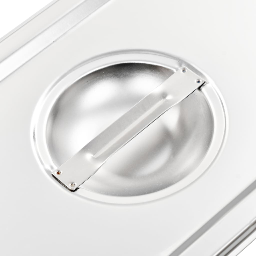 Deckel für GN 1/4 Behälter 4 Stk. Edelstahl