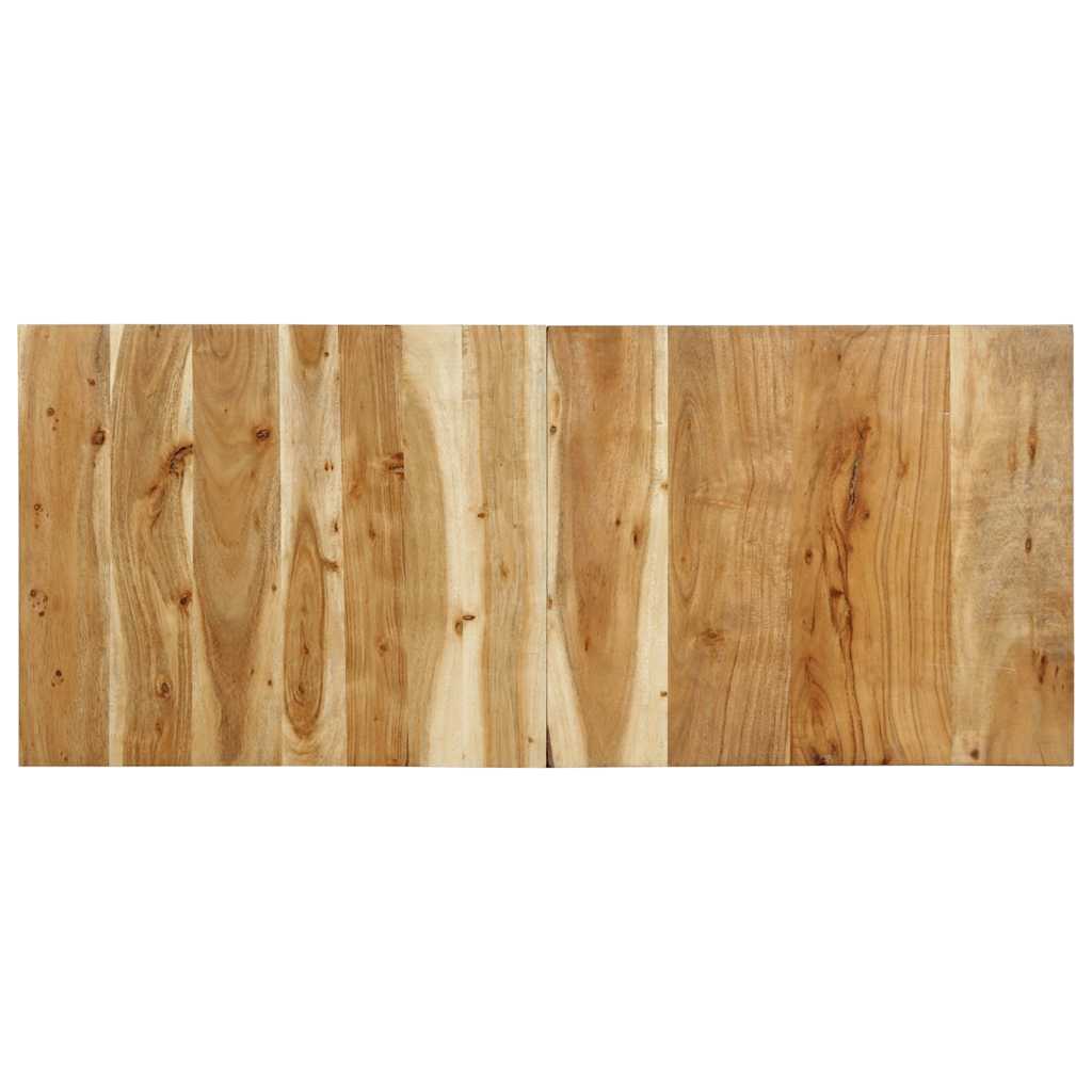 Kopfteil Mehrfarbig 160 cm Massivholz Altholz
