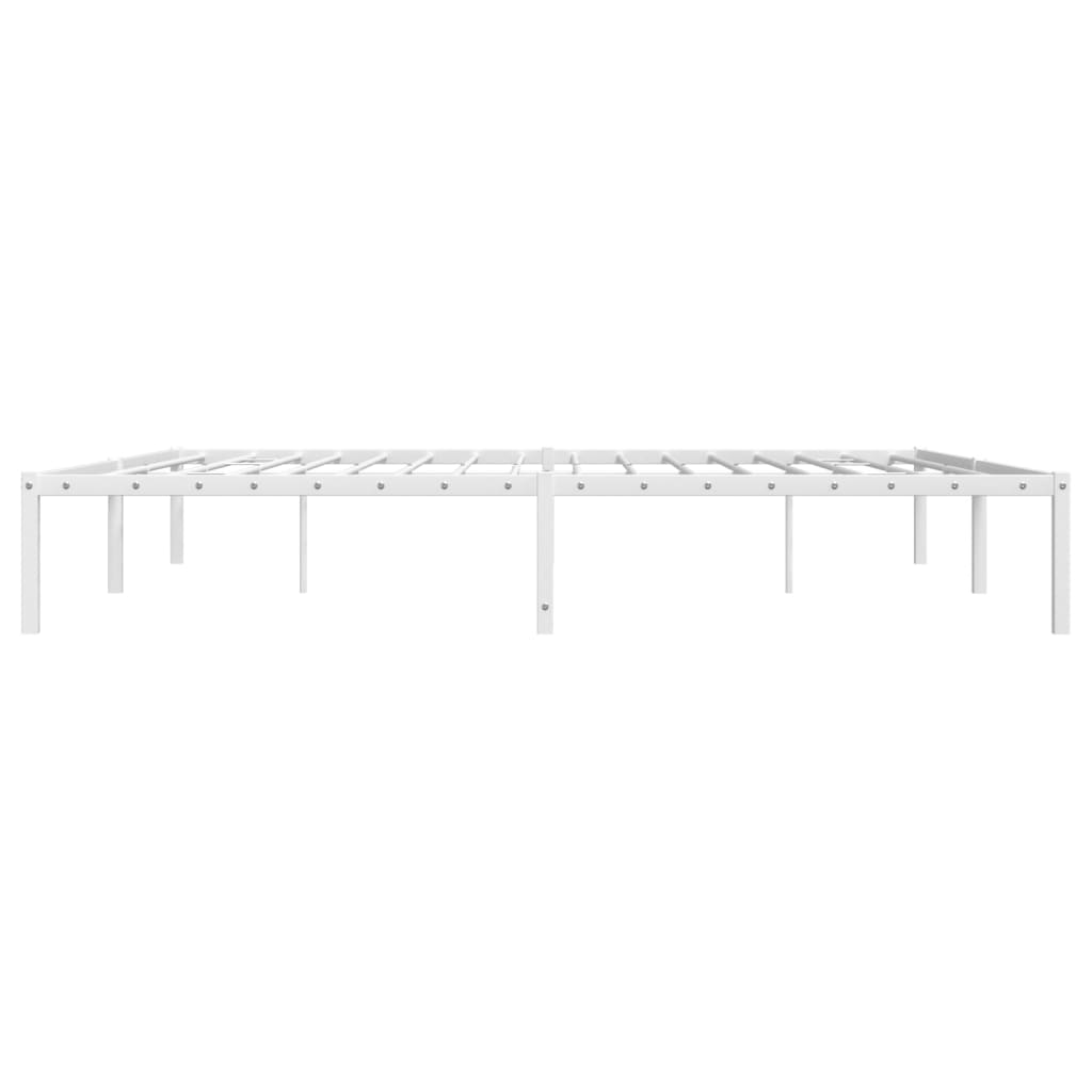 Bettgestell Metall Schwarz 75x190 cm