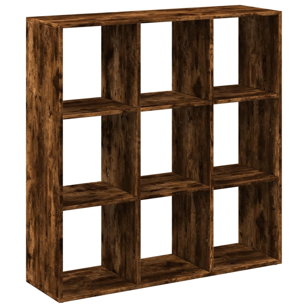 Bücherregal Weiß 137,5x29x137,5 cm Holzwerkstoff