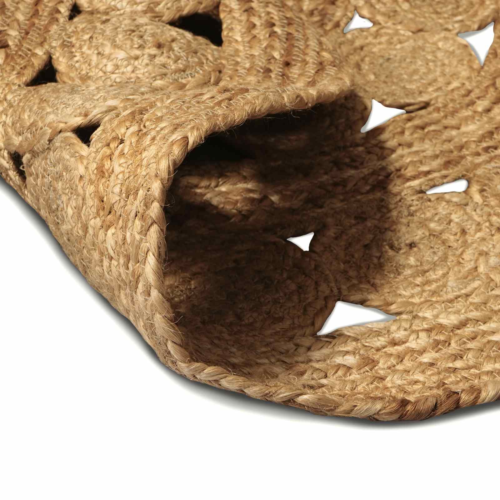 Bereichsteppiche Natur 100 x 152 cm Jute