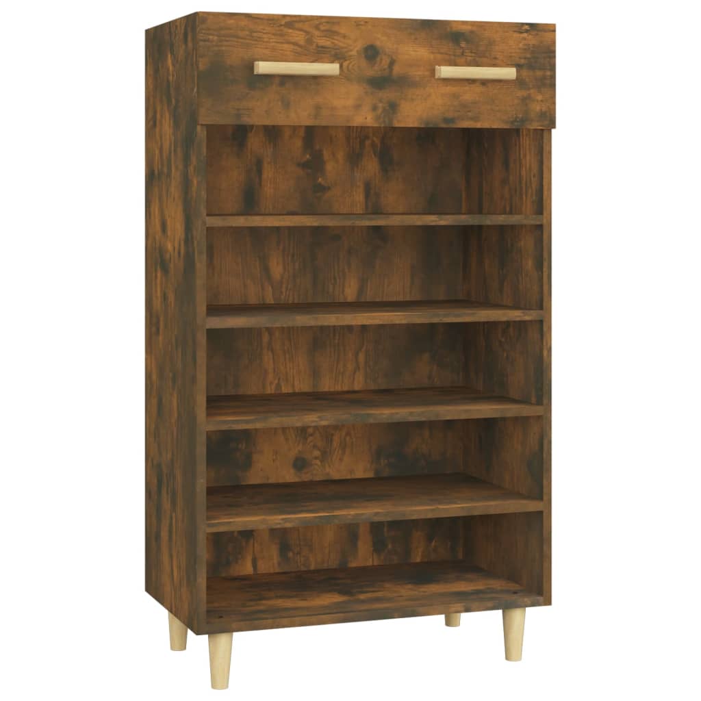 Schuhschrank mit Regal Altholz 60 x 35 x 105 cm Holzwerkstoff