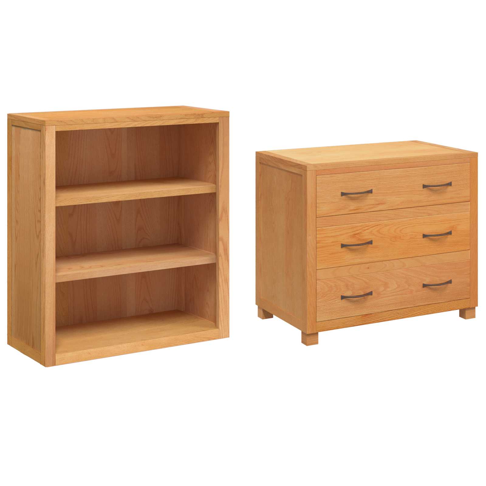 Aufbewahrungsmöbel-Set mit Tür 2 Stk. Braun 80 x 50 x 160 cm
