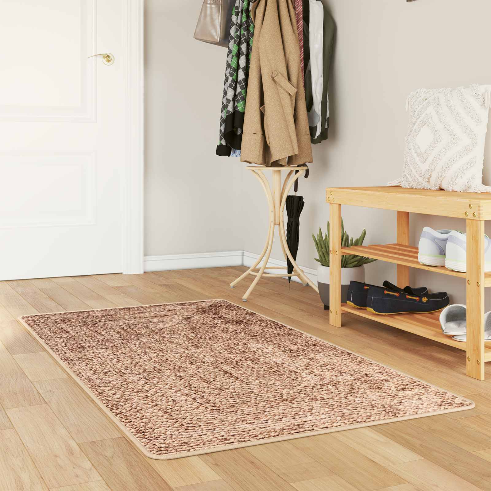 Teppich Waschbar Mehrfarbig 160x230 cm