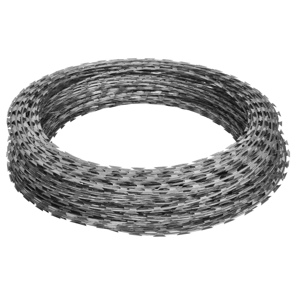 Stacheldraht Concertina Klingendraht Verzinkter Stahl 100 m