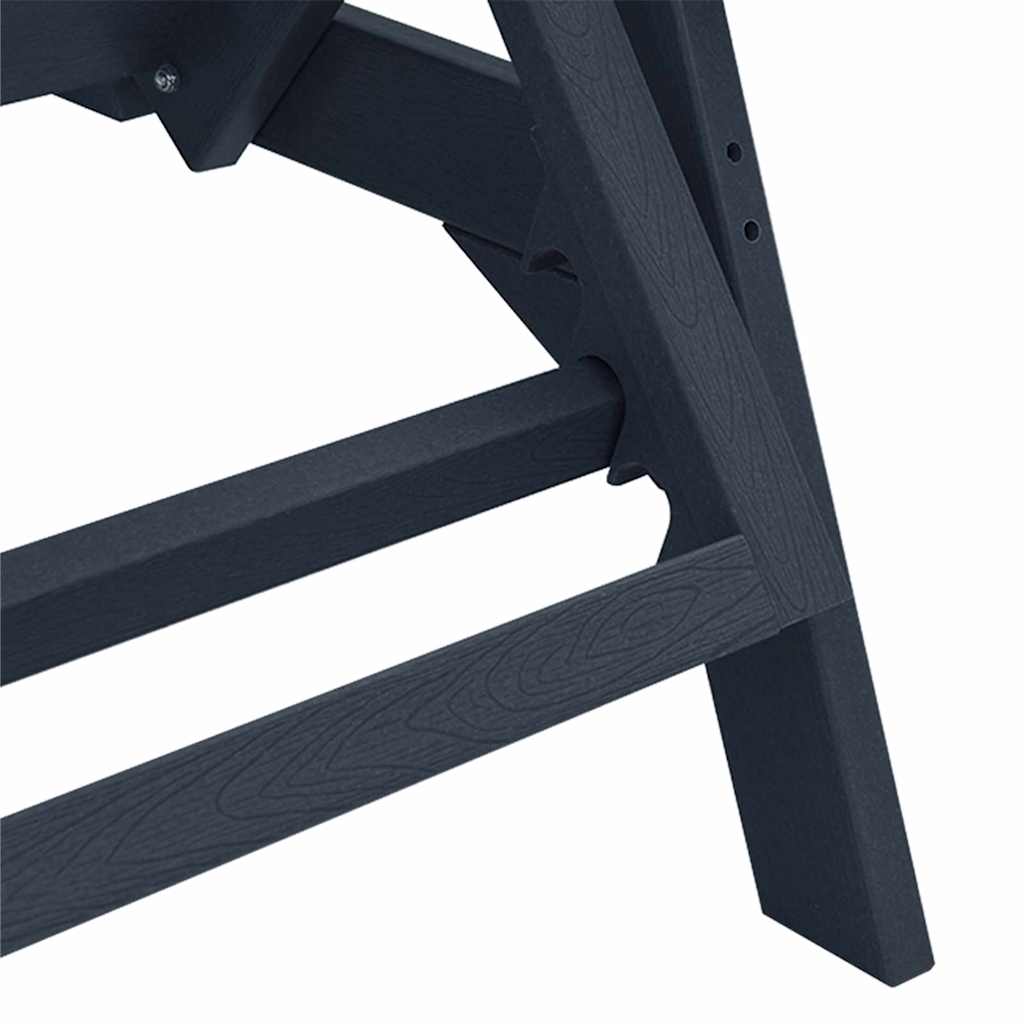 Sonnenliege 2 pcs Weiß 195,5 x 53 x 98,5 cm Polyethylen