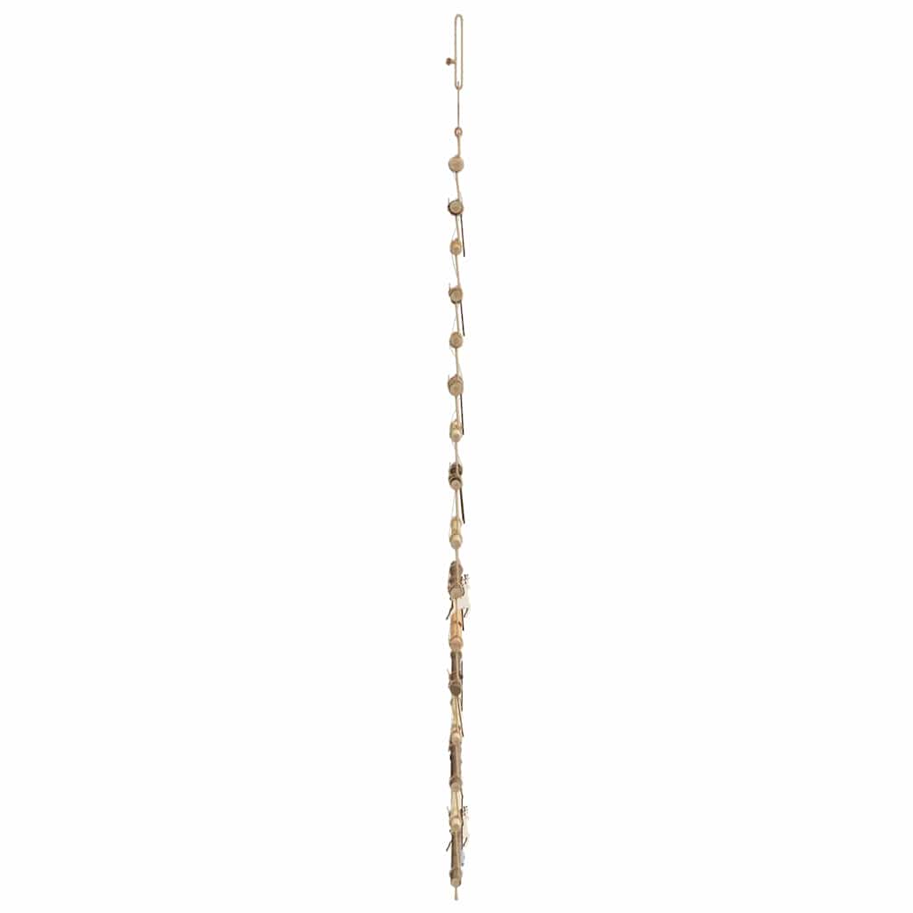 Weihnachtsbaum mit 30 LEDs Natur 90 cm Massives Eschenholz