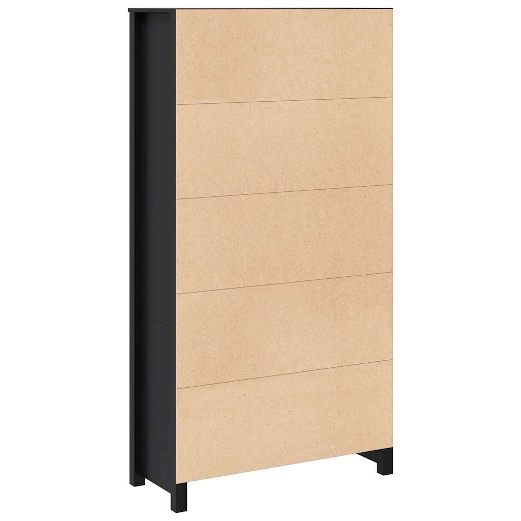 Highboard 80x35x154 cm Massivholz Kiefer