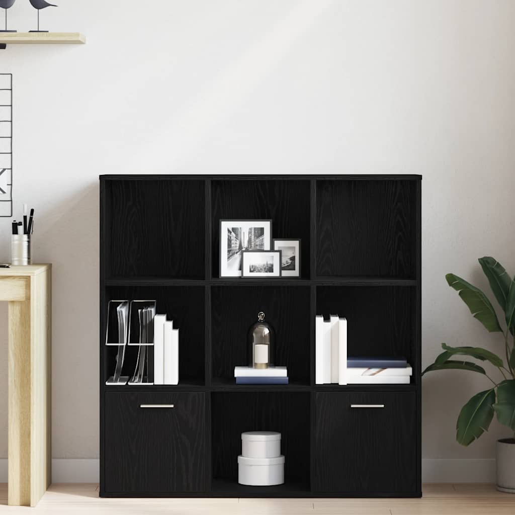 Bücherregal Weiß 98x30x98 cm Holzwerkstoff