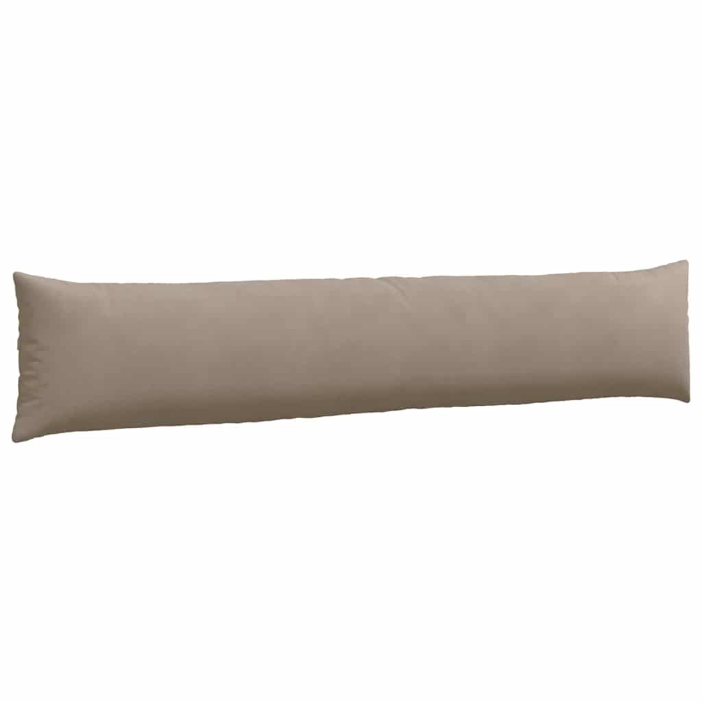 Sofakissen 2 Stück Taupe 50 x 30 cm Stoff