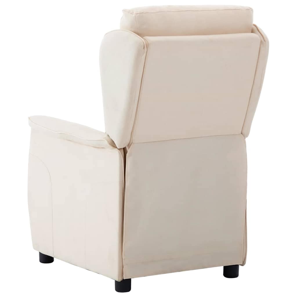 Liegestuhl Hellgrau 66,5 x 94 x 101,5 cm Polyester