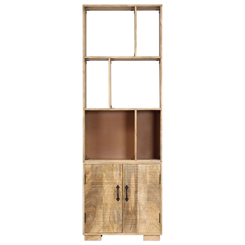 Bücherregal 60x35x180 cm Altholz Massiv