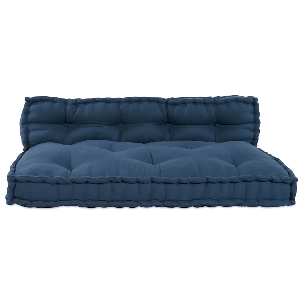 Palettensofa-Auflage Mehrfarbig Stoff Patchwork